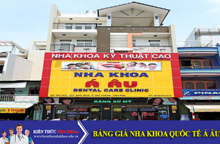 Nha khoa quốc tế Á Âu nơi làm răng sứ tốt tại TPHCM