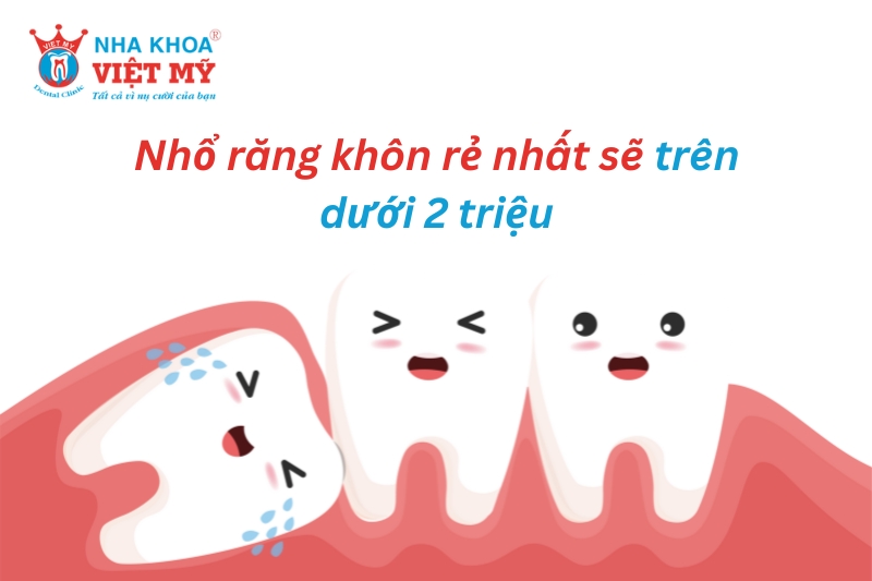 có nên nhổ răng khôn giá rẻ không