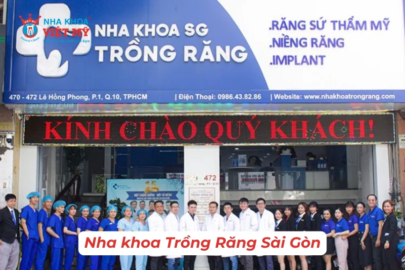 Nha khoa Trồng Răng Sài Gòn - Nơi trồng răng uy tín tại TPHCM