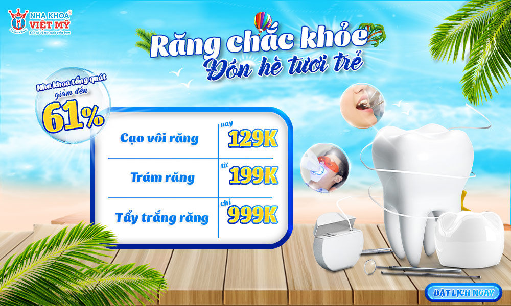 Răng chắc khỏe - đón hè tươi trẻ