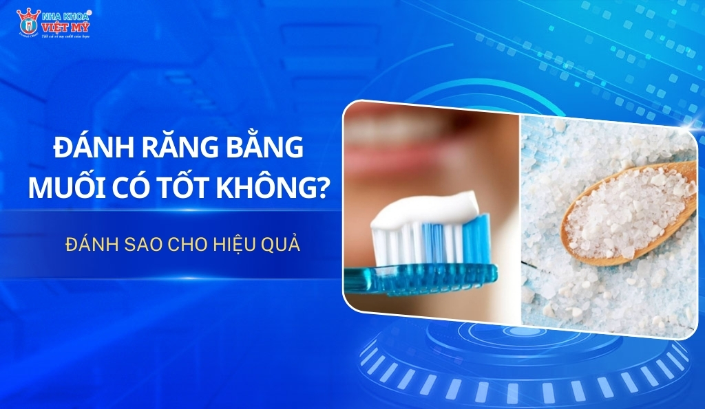 thumbnail đánh răng bằng muối có tốt không