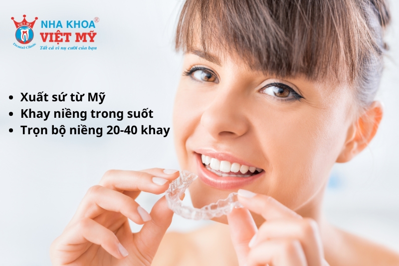 Niềng răng trong suốt invisalign nguồn gốc từ Mỹ