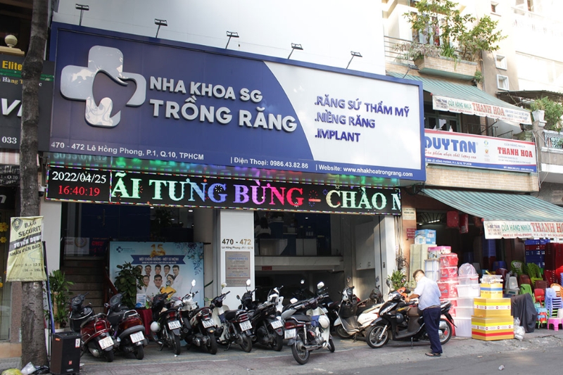 Nha khoa Trồng răng Sài Gòn quận 10