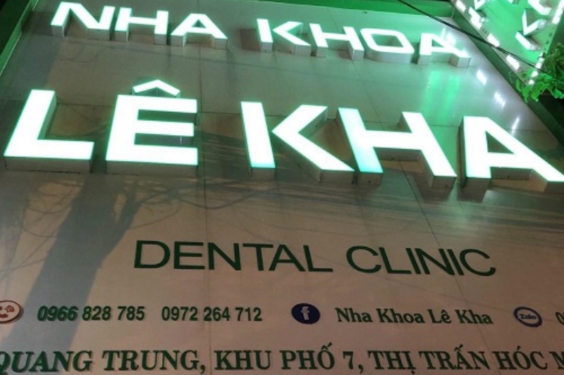 nha khoa Lê Kha tại Hóc Môn