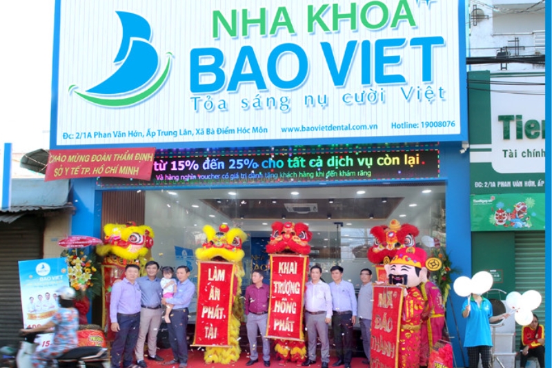 Nha khoa Bảo Việt - nha khoa uy tín tại Hóc Môn