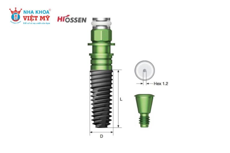 Trụ Implant Hiossen