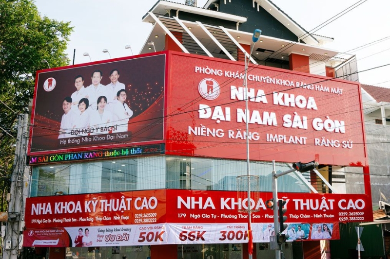 Nha khoa Đại Nam Sài Gòn - nha khoa Ninh Thuận tốt