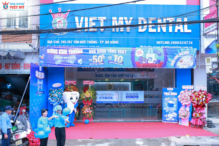 Nha khoa Việt Mỹ - Tôn Đức Thắng (Đà Nẵng) khai trương trở lại vào sáng 20/07/2025