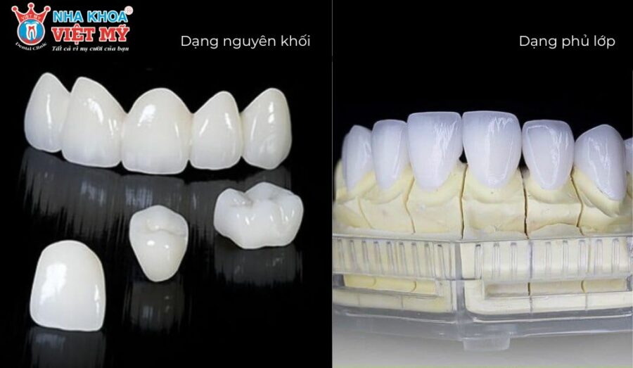 Tìm hiểu các loại răng sứ Zirconia trên thị trường