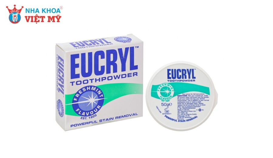 Bột làm trắng răng Eucryl