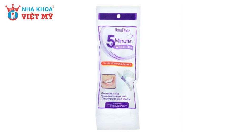 Thuốc tẩy trắng răng Natural White 5 Minute