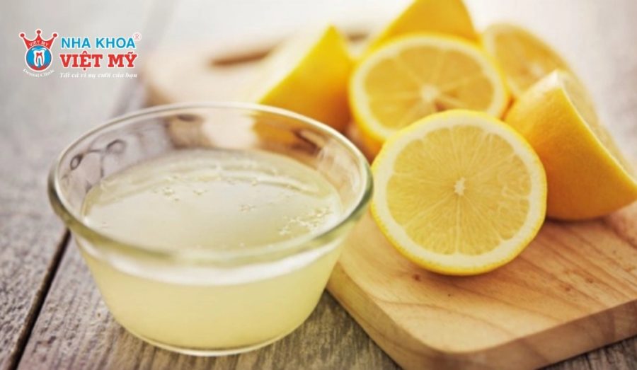 Chanh tươi có khả năng làm giảm đau sưng nướu