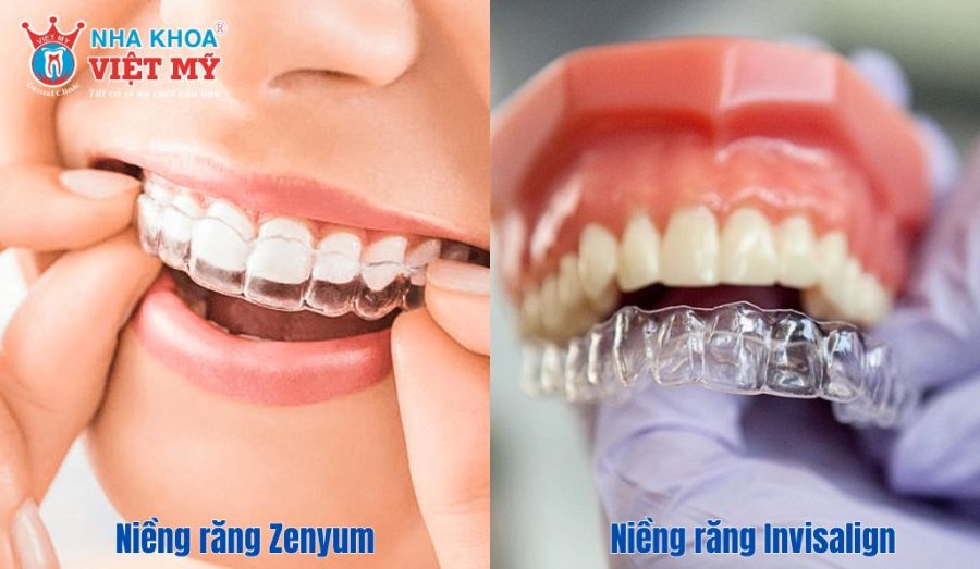 Lựa chọn khi so sánh niềng răng Zenyum và Invisalign