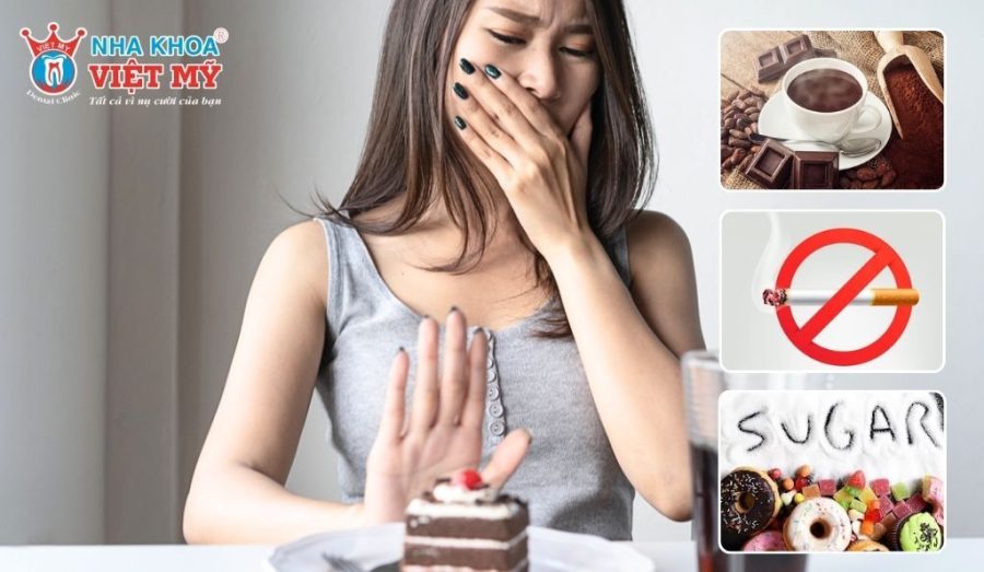 Các thực phẩm nên tránh khi điều trị tẩy trắng răng