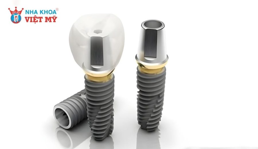 Trụ Implant Dentium có xuất xứ từ Hàn Quốc và có nhà máy tại Mỹ