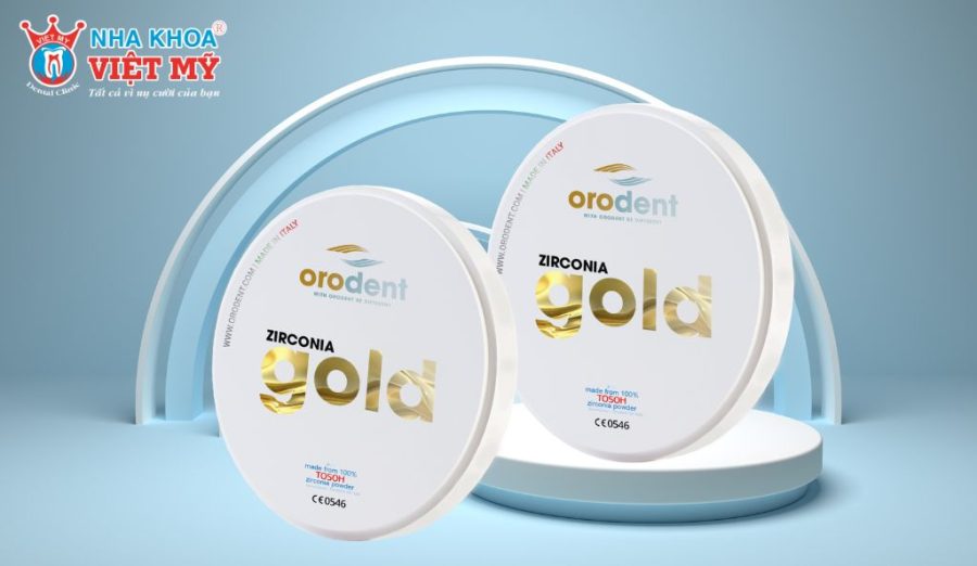 Orodent Gold Zirconia có vẻ đẹp tự nhiên nhất trong số các loại răng sứ Orodent