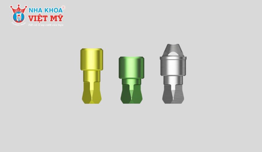 Analog Implant là linh kiện mô phỏng hình thái và kích thước của trụ Implant thật